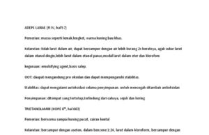 Khasiat dan Manfaat Adeps Lanae dalam Dunia Farmasi dan Kecantikan